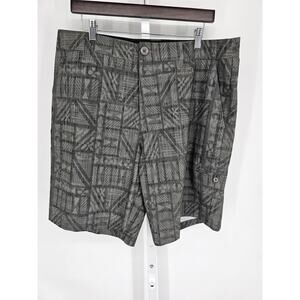 Crazy Shirts Men Hawaiian Expedition Hybrid Short Board Coconut Polyester 36